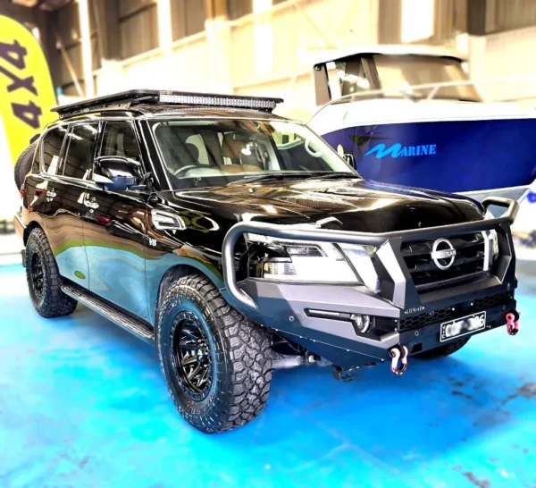 BushMaster Bull Bar for Nissan Patrol Y62 (2020–2025) | Heavy-Duty Steel 4x4 Protection