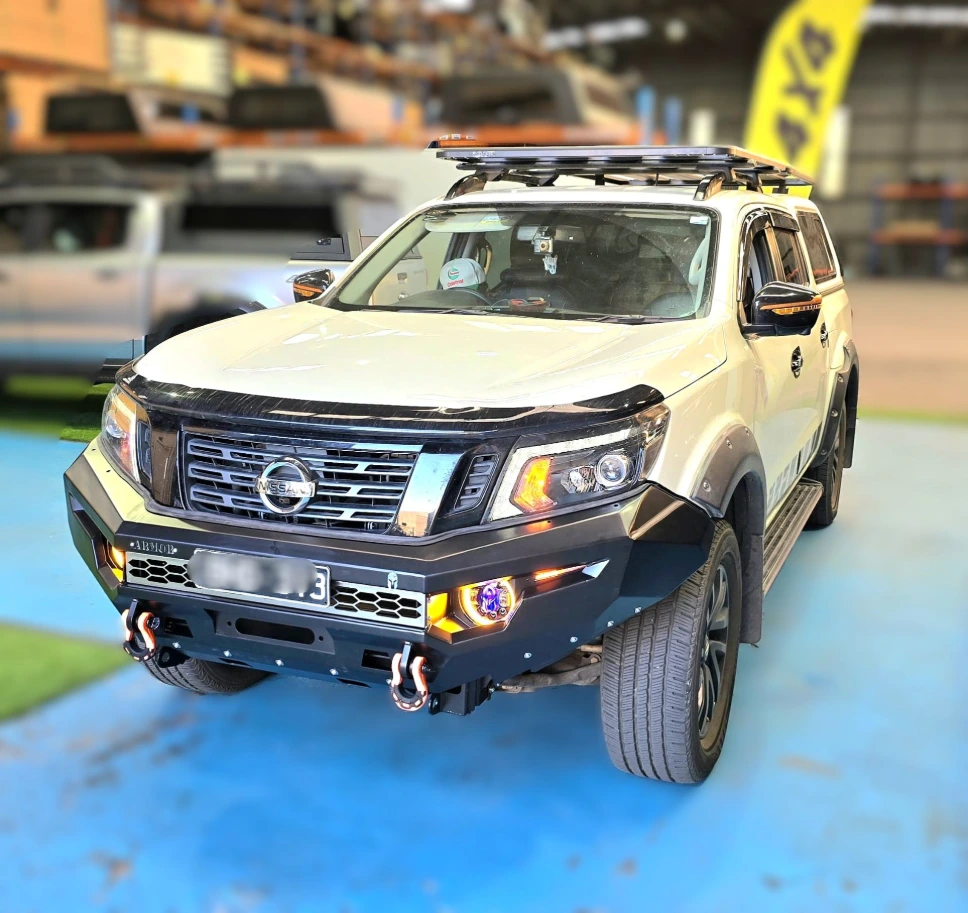 RoadMaster Bull Bar for Nissan Navara NP300 (2015-2019) | Heavy-Duty Steel 4x4 Protection