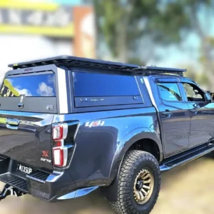 Isuzu D-MAX Canopy – Solid Side Glass Tub Canopy