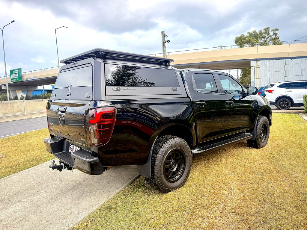 BT50 CANOPY 2020+- ARMORMAN 4X4 (18) Mazda BT-50 Canopy – Solid Side Glass Tub Canopy (2021+)